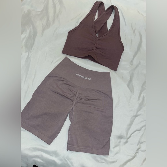Alphalete amplify set in purple - Picture 3 of 15